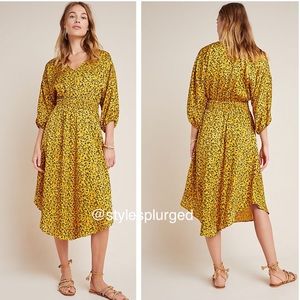 NWT🎉HP🎉⭐️Top Rated⭐️ANTHRO Marigold Dress size S